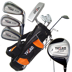 Unbranded Texan Graphite Junior Set LEFT HAND 4-7