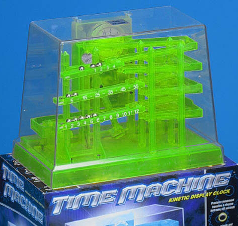 The Time Machine is fascinating. Somewhere between an abacus, kerplunk, a newton