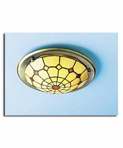 Tiffany Flush Light Fitting