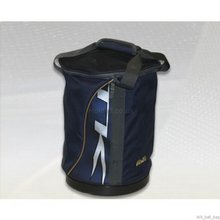 Maximum Dimensions: Height: 37cm Width: 25cm Depth: 25cm Colours: Navy Description: Hockey ball carr