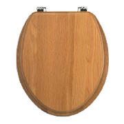 Toilet Seats - Toilet Seat- Solid Oak