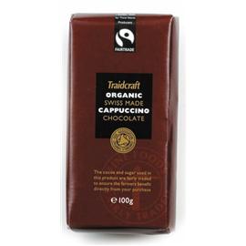 Unbranded Traidcraft Organic Cappucino Chocolate Organic -