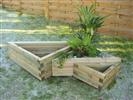 Unbranded Triangular Planter Box: Medium