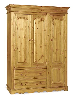 Triple Combination Wardrobe - Sherwood