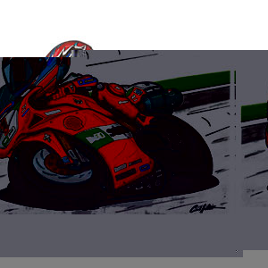 Troy Bayliss/Ducati - Red Kids T-shirt