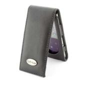 Tuff-Luv Avante Leather Cover For Samsung YP-T10 (Black / Black)