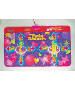 Unbranded Twin Dancers TV Games Mat