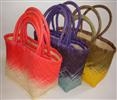 A large shopping bag in two-toned colours