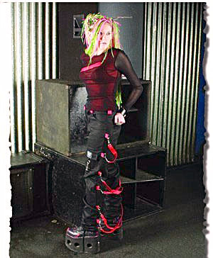 female bondage trousers