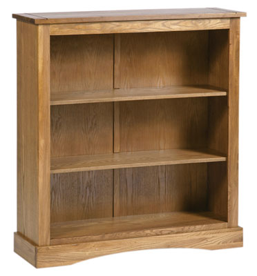 Unbranded VERMONT BOOKCASE LOW ANTIQUED HARDWOOD VALUE