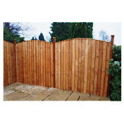 Unbranded vertcial Close Board Fencing x5