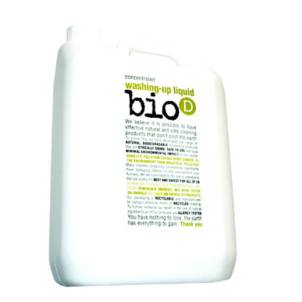 Bio D washing up liquid is safe, effective and kind to your hands. Containing eco friendly ingredien