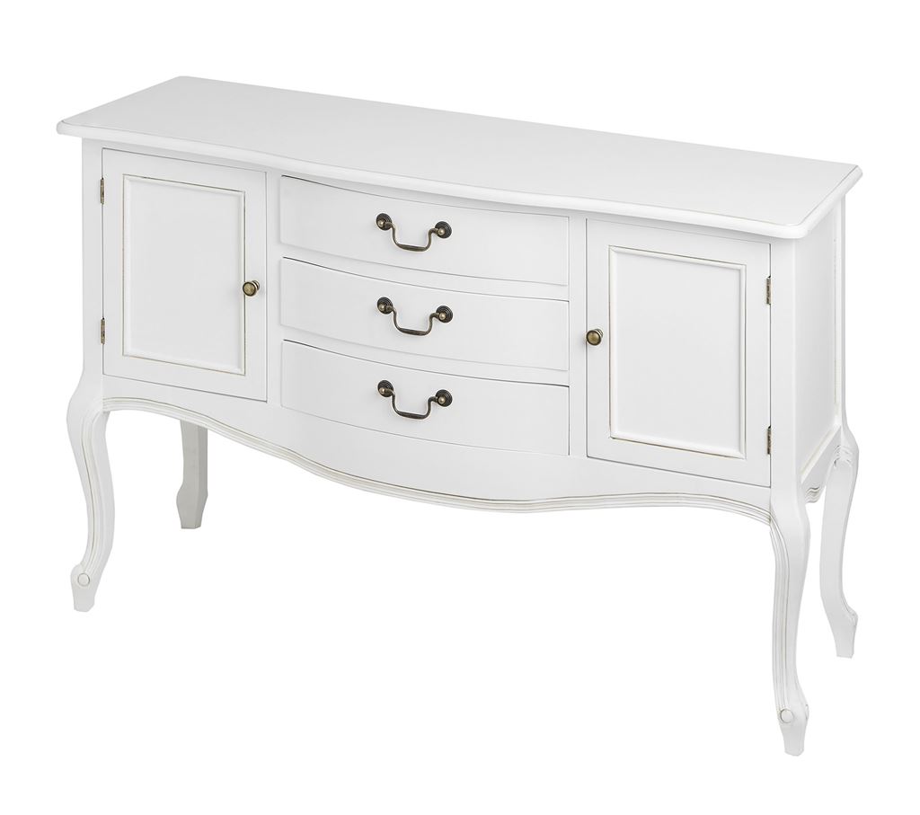 Unbranded White Room 3 Drawer Sideboard