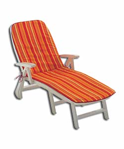 White Sun Lounger