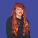 Wig - Metallic - Red