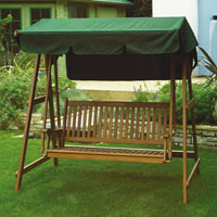 Winchester Swing Bench Hardwood Balau