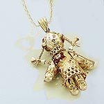 Womens 1oz. Rag Doll Pendant