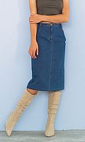 Womens Denim Skirt