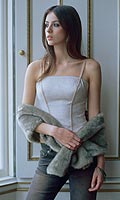 Womens Jacquard Bustier