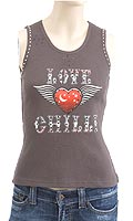 Womens Love Chilli Vest