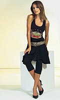 Womens Print Vest