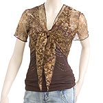 Womens Short Sleeve Lace Bolero