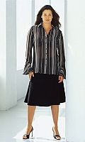 Womens Stripe Blouse