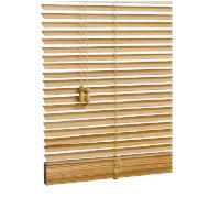 Wood Venetian Blind 90cm- Natural