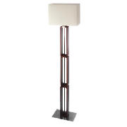 Unbranded Wooden floor lamp, Chocolate