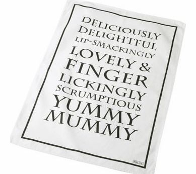 Unbranded Yummy Mummy Tea Towel 4796CX