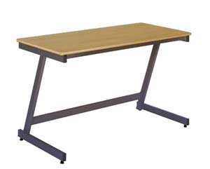 Z frame standard desk