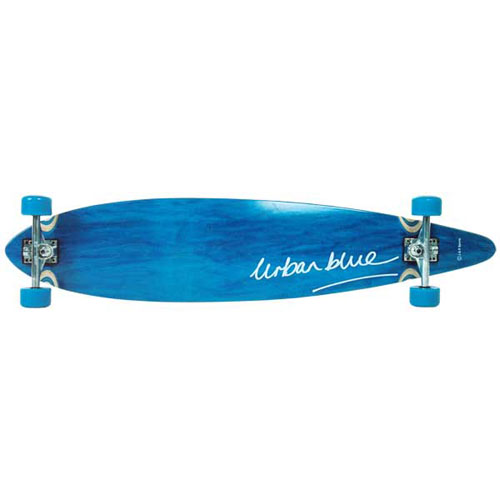 Hardware Urban Blue Urban Pin Tail Longboard D8