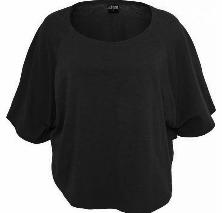 Bat Slub T-Shirt Black TB731