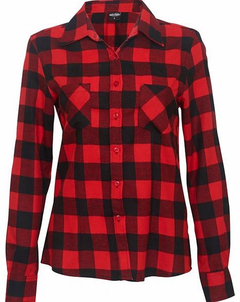 Urban Classics Checked Flannel Shirt TB338