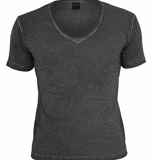 Spray Dye V-Neck T-Shirt TB478