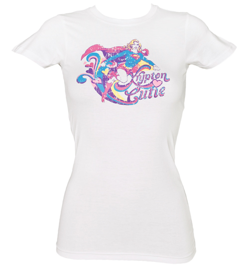 Ladies Supergirl Krypton Cutie T-Shirt from