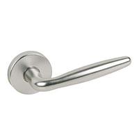 Cigar Door Handle Lever On Rose