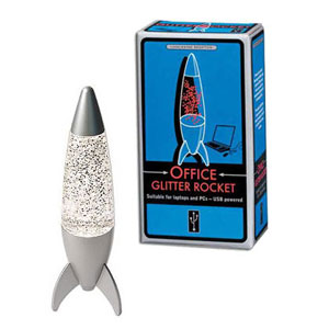 Office Glitter Rocket