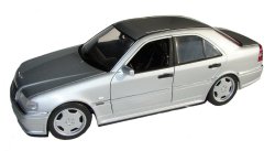 1:18 Scale Mercedez Benz C36 AMG 1997 Silver