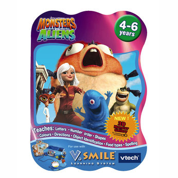 VTech V.Smile Software - Monsters Vs Aliens