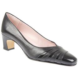 Van Dal Female Vanfonda Leather Upper Comfort Courts in Black Patent, Brown Patent