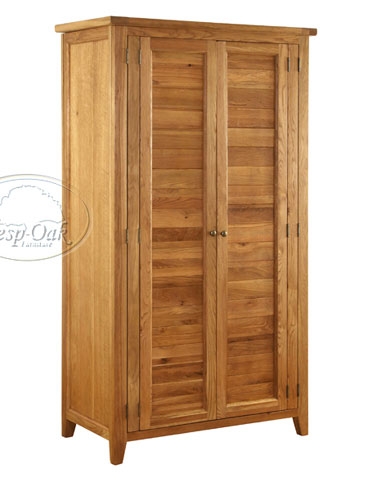 Oak 2 Door Wardrobe