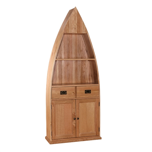 Vancouver Oak Boat Bookcase 721.113