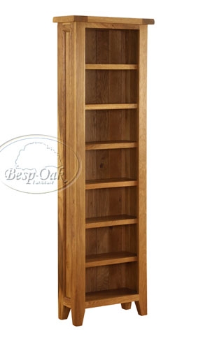 Oak CD/DVD Bookcase