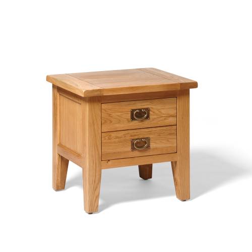 Vancouver Oak 1 Drawer Lamp Table 720.001