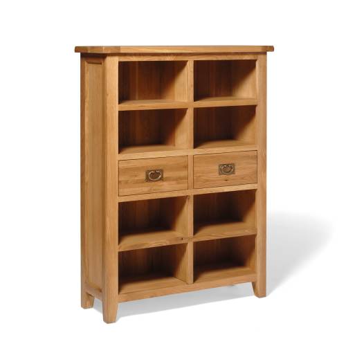 Vancouver Oak Furniture Vancouver Oak Wide Bookcase 720.005