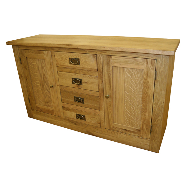 Oak Petite Large Buffet or Sideboard