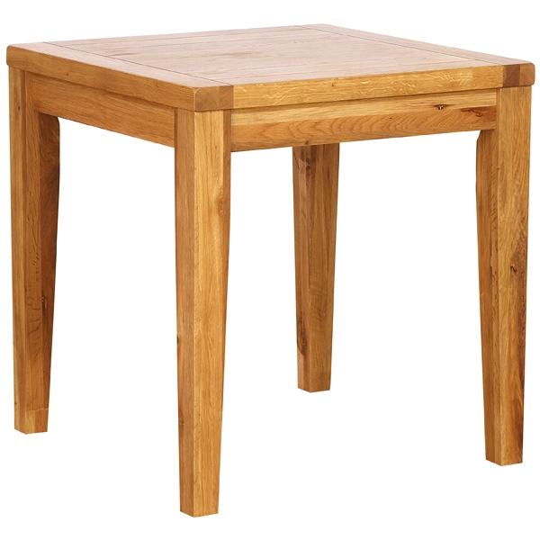 Oak Petite Square Cafe Dining Table -