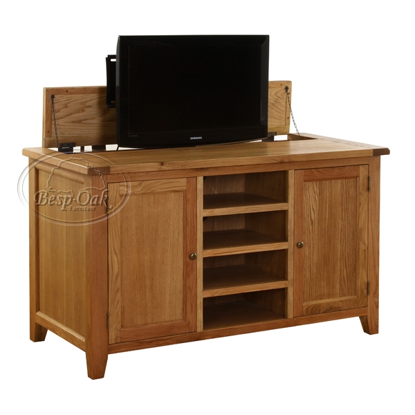 Plasma Oak Large 2 Door 4 Shelf Buffet