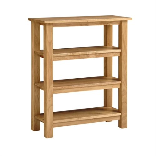 Vancouver Select Oak Openback Bookcase 742.024